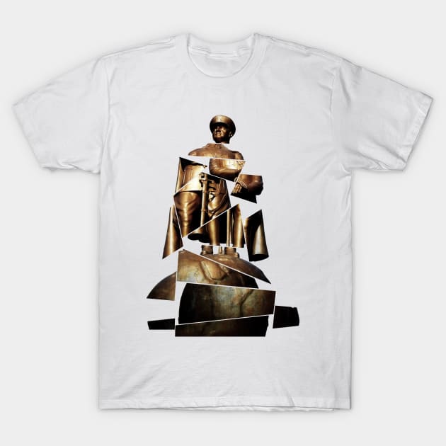 Deformed Statue 3 T-Shirt by MuskegonDesigns